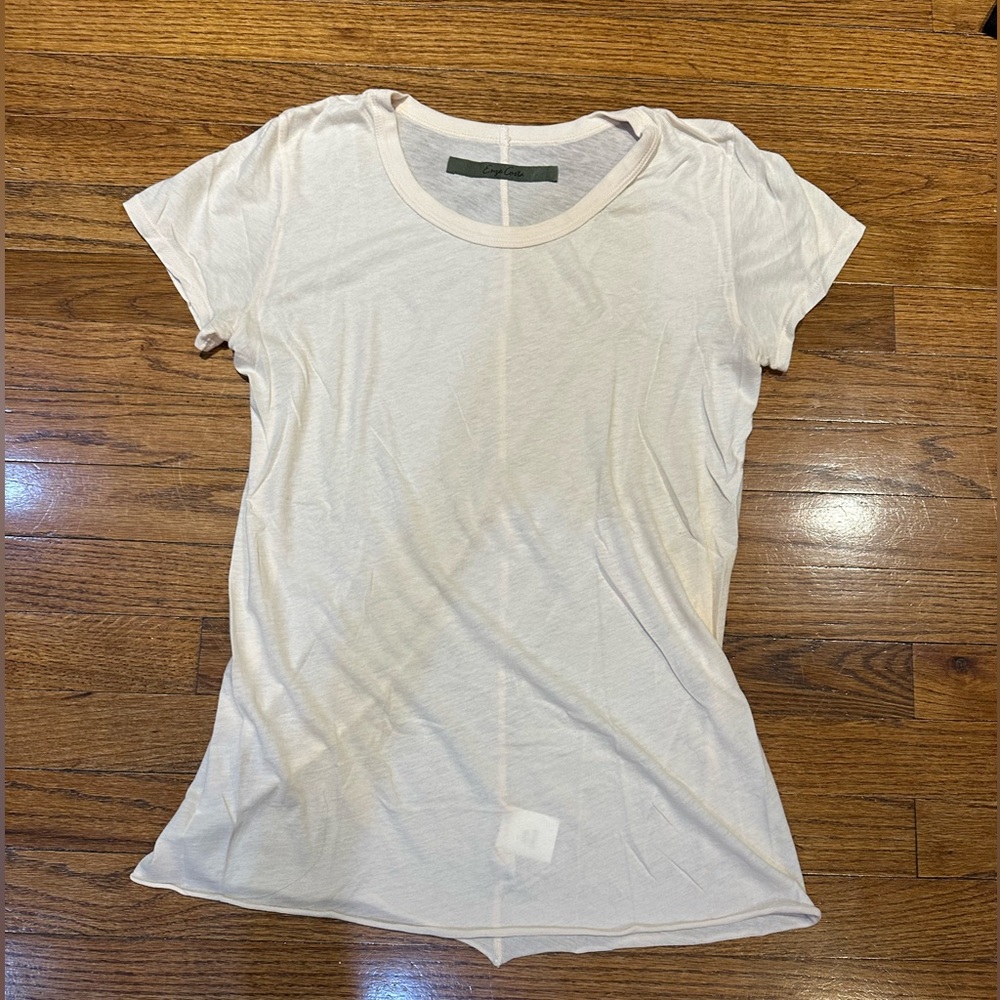 Enza Costa Women’s light pink top size small